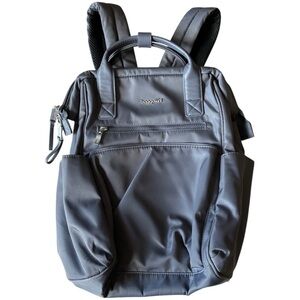 Baggallini Grey SOHO Lap Top Backpack